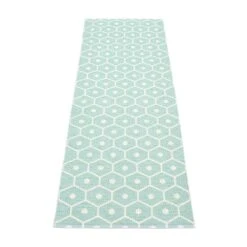 Honey Rug 70x100 Cm, Pale Turquoise/Vanilla