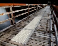 Honey Rug 70x100 Cm, Warm Grey/Vanilla -Hay Store pappelina honey rug warm grey vanilla 3