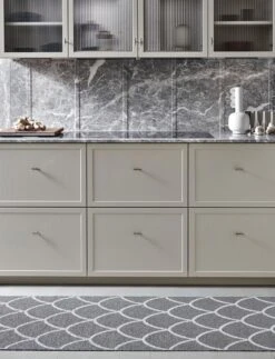 Kotte Rug Charcoal/ Warm Grey, 70x150 Cm -Hay Store pappelina kotte rug charcoal warm grey 1