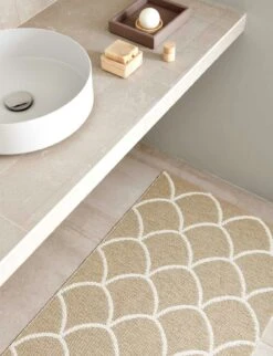 Kotte Rug Sand/ Vanilla, 70x150 Cm -Hay Store pappelina kotte rug sand vanilla 1