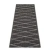 Max Rug 70x240 Cm, Black/Vanilla -Hay Store pappelina max rug black vanilla 5