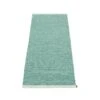 Mono Rug 60x150cm, Jade/Pale Turquoise 1 Mono Rug 60x150cm, Jade/Pale Turquoise -Hay Store pappelina mono rug jade pale turquoise 4