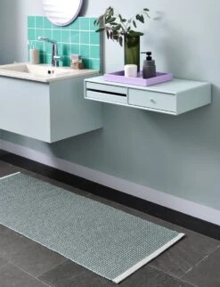 Mono Rug Sage/ Army, 60x85 Cm -Hay Store pappelina mono rug sage army 2