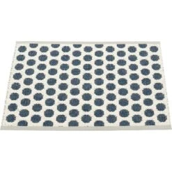 Noa Rug Dark Blue / Vanilla / Warm Grey, 50x70 Cm -Hay Store pappelina noa rug dark blue vanilla warm grey 2