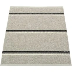 Olle Rug Grey / Background Linen, 70x90 Cm