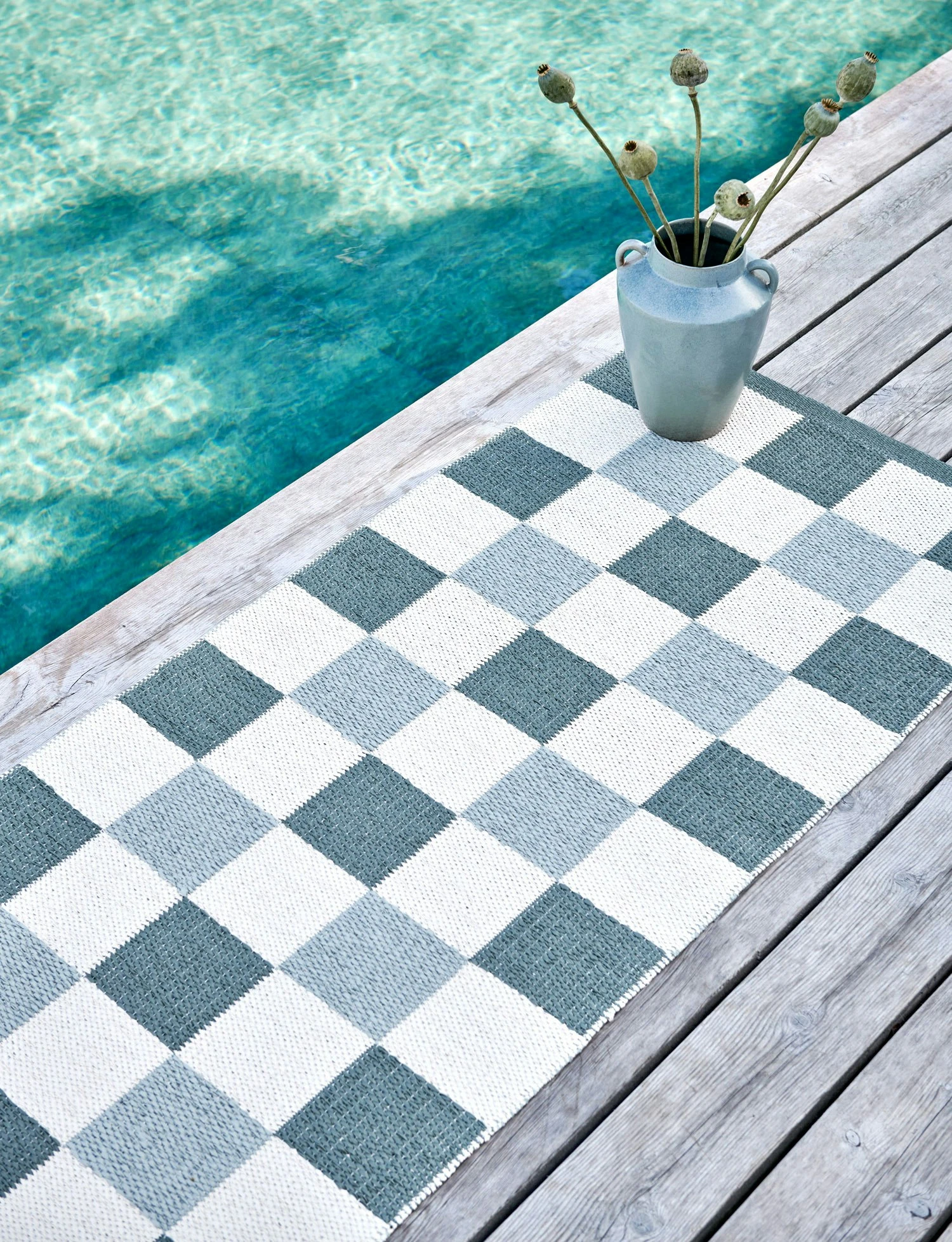 Pix Rug Army / Vanilla / Sage, 70x300 Cm 4 Pix Rug Army / Vanilla / Sage, 70x300 Cm - Image 2