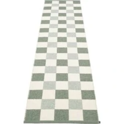Pix Rug Army / Vanilla / Sage, 70x300 Cm