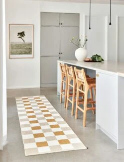 Pix Rug Beige / Vanilla / Ochre, 70x300 Cm -Hay Store pappelina pix rug beige vanilla ochre 1