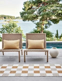 Pix Rug Beige / Vanilla / Ochre, 70x160 Cm -Hay Store pappelina pix rug beige vanilla ochre 2 2