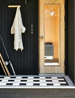 Pix Rug Black / Vanilla / Beige, 70x240 Cm -Hay Store pappelina pix rug black vanilla beige 2 2