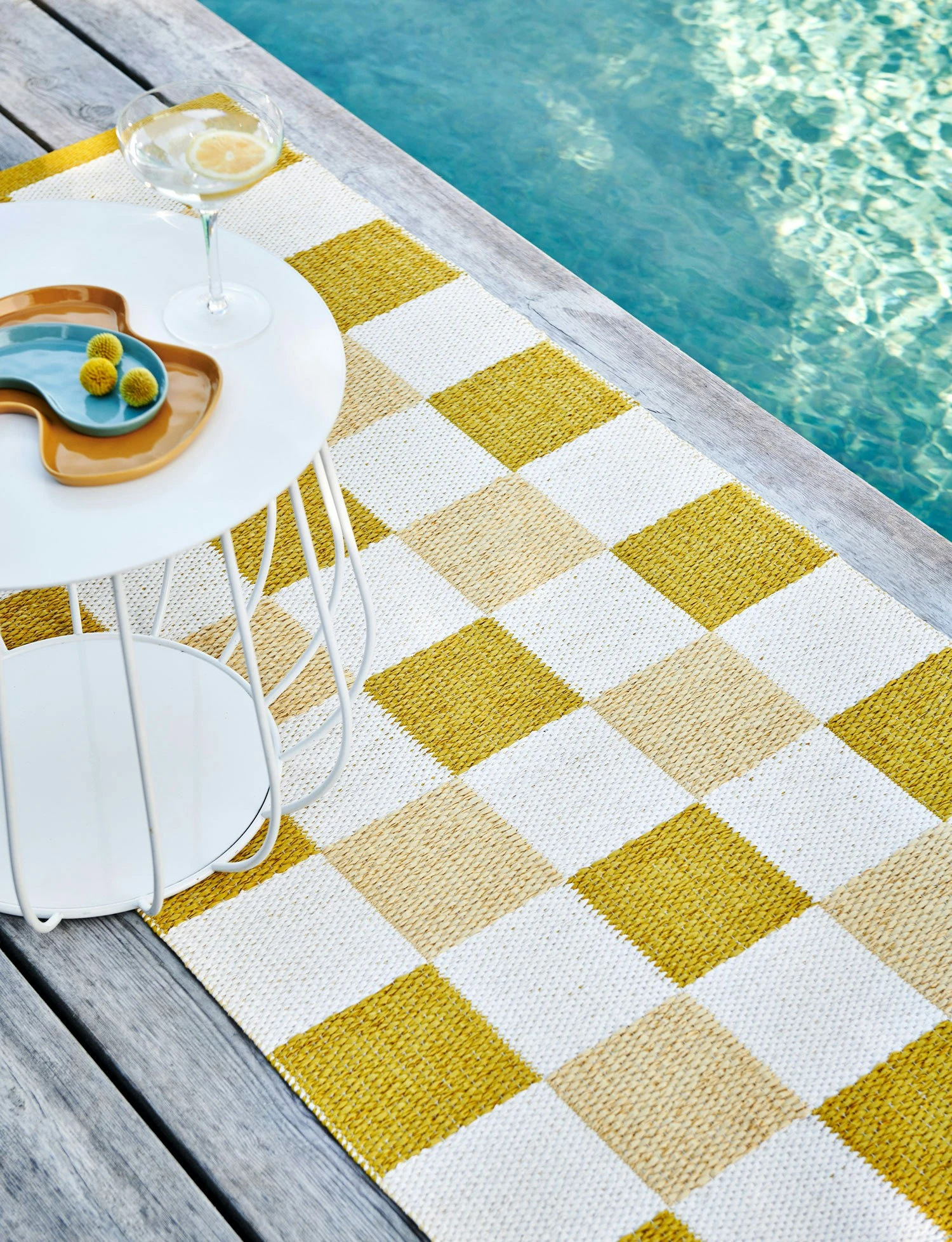 Pix Rug Mustard / Vanilla / Pale Yellow, 70x160 Cm 4 Pix Rug Mustard / Vanilla / Pale Yellow, 70x160 Cm - Image 2