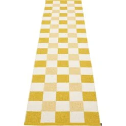 Pix Rug Mustard / Vanilla / Pale Yellow, 70x300 Cm