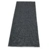 Svea Rug Black Metallic/Black, 70x160 Cm -Hay Store pappelina svea rug black metallic black 10