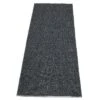 Svea Rug Black Metallic/Black, 70x400 Cm -Hay Store pappelina svea rug black metallic black 13