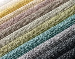 Svea Rug Grey Metallic/Grey, 70x320 Cm -Hay Store pappelina svea rug grey metallic light grey 4