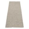 Svea Rug Mud Metallic/Mud, 70x50 Cm