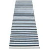 Teo Rug Denim / Dark Blue / Vanilla, 70x240 Cm