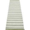 Teo Rug Sage / Army / Vanilla, 70x240 Cm 1 Teo Rug Sage / Army / Vanilla, 70x240 Cm -Hay Store pappelina teo rug sage army vanilla 3