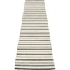 Teo Rug Warm Grey / Charcoal / Vanilla, 70x300 Cm