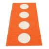 Vera Rug 70x150 Cm, Orange/Vanilla 1 Vera Rug 70x150 Cm, Orange/Vanilla -Hay Store pappelina vera rug orange vanilla 5
