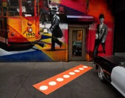 Vera Rug 70x225 Cm, Red/Vanilla -Hay Store pappelina vera rug red vanilla 3