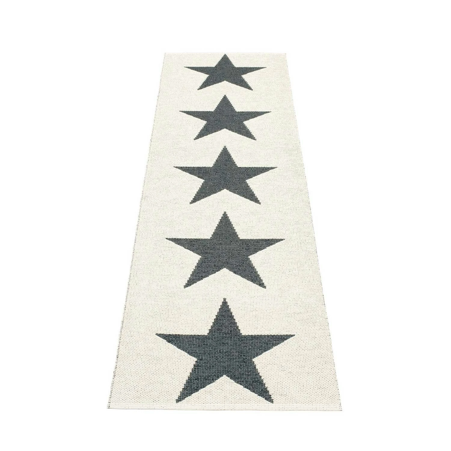 Viggo One Rug 70x150 Cm, Black/Vanilla 5 Viggo One Rug 70x150 Cm, Black/Vanilla - Image 3