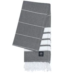 Alma Hamam Bath Sheet 80x180 Cm, Dark Grey