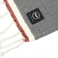 Amasra Hamam Bath Sheet 90x190 Cm, Dark Grey -Hay Store recycled by wille badlakan hamam amasra 90x190 cm olivegron beige rost 6