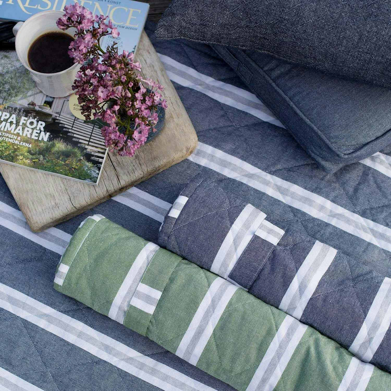 Svea Beach Mattress With Pillow 70x170 Cm, Marin 6 Svea Beach Mattress With Pillow 70x170 Cm, Marin - Image 4