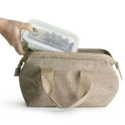 Sagaform Nautic Cooler Bag Beige, Small -Hay Store sagaform nautic cooler bag beige small 2