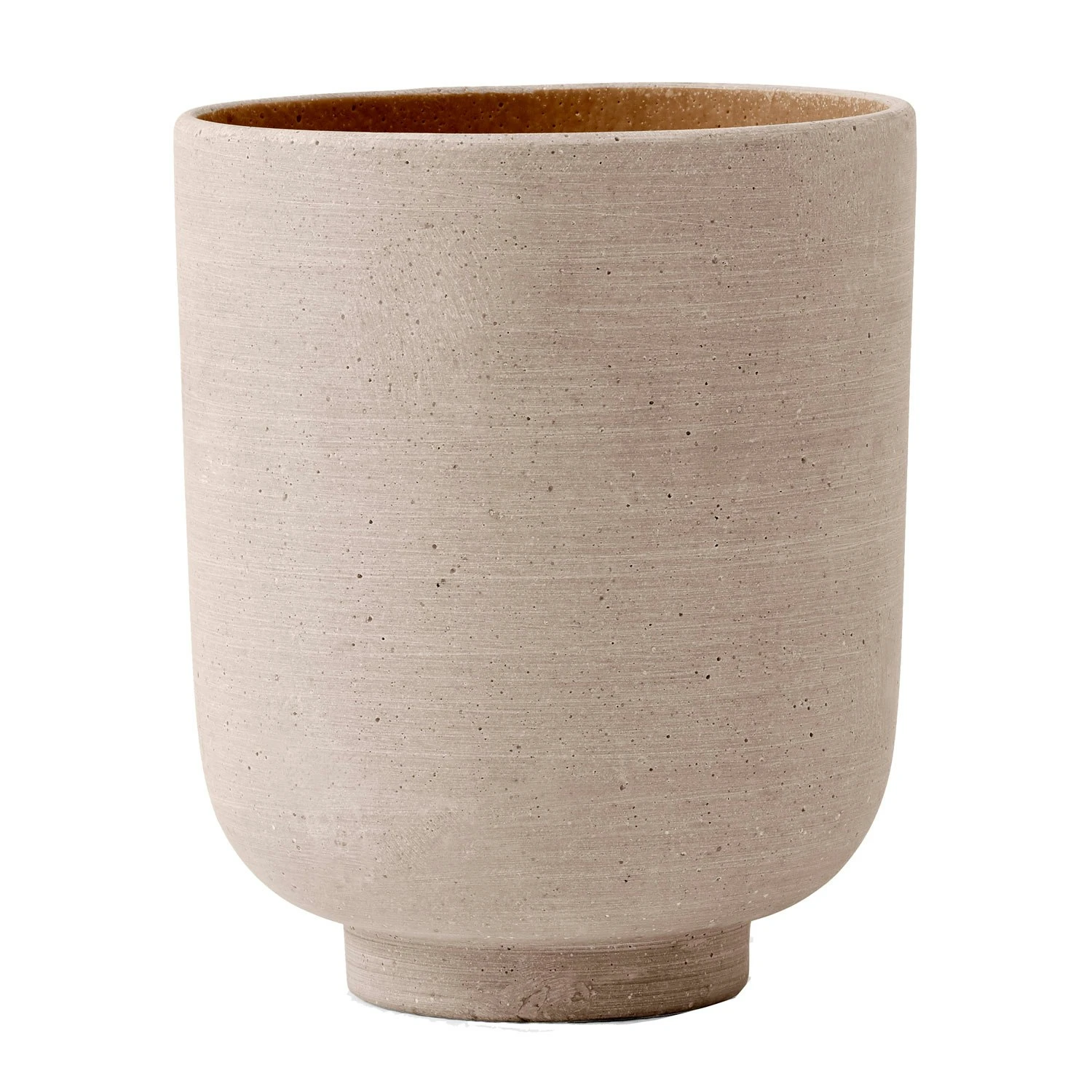 &Tradition Collect Planter Ø15x18 Cm, Ochre 3 &Tradition Collect Planter Ø15x18 Cm, Ochre