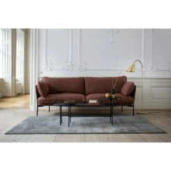 &Tradition Palette Coffee Table Jh7 Black Ash / Marble -Hay Store tradition palette coffee table jh7 black ash marble 4